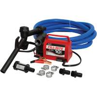 12V DC Fuel Transfer Pump with Nozzle Les Fournitures Industrielles Méga