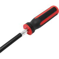 Tournevis flexible extra-long avec adaptateur carr&eacute; 1/4" x hexagonal 1/4" Les Fournitures Industrielles Méga