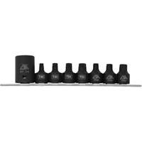 Pickup Truck Bed Bolt Socket/Bit Set, 8 Pieces, 1/2"/3/8" Drive Size Les Fournitures Industrielles Méga