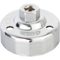 Cl&eacute; &agrave; capuchon pour filtre &agrave; huile 64 mm x 14 cannelures Les Fournitures Industrielles Méga