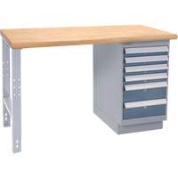 &eacute;tabli industriel, Cap 1000 lb, 30" la x 72" p, 34" h Les Fournitures Industrielles Méga
