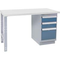 Industrial Duty Workbench, 30" W x 72" D x 34" H, 1000 lbs. Capacity Les Fournitures Industrielles Méga