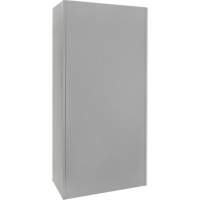 Armoire garde-robe, Acier, 36" la x 18" p x 72" h, Gris Les Fournitures Industrielles Méga