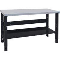 Industrial Modular Workbench, 48" W x 24" D x 1000 lbs. Capacity Les Fournitures Industrielles Méga