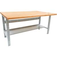 Industrial Modular Workbench, 1000 lbs. Cap., 72" W x 48" D Les Fournitures Industrielles Méga