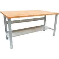 Industrial Modular Workbench, 1000 lbs. Cap., 72" W x 48" D Les Fournitures Industrielles Méga
