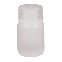 Wide-Mouth Bottles, Round, 1 oz., Plastic Les Fournitures Industrielles Méga