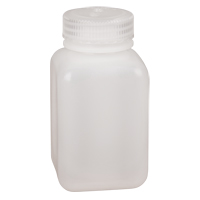 Easy-Grip Space-Saver Bottles, Square, 8 oz., Plastic Les Fournitures Industrielles Méga