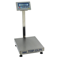 Balances &agrave; plateau &eacute;lectroniques Top Gun, 18" lo x 12" la, Capacit&eacute; de 300 lb Les Fournitures Industrielles Méga