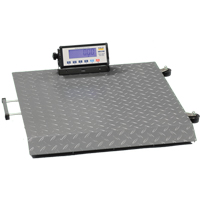 Balance &agrave; plateforme KWS CY-60, Capacit&eacute; de 132 lb / 60 kg, 18'' lo x 18'' la Les Fournitures Industrielles Méga
