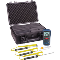 Ensemble de thermom&egrave;tre &agrave; thermocouple, Contact, Num&eacute;rique, -58-2000°F (-50-1300°C) Les Fournitures Industrielles Méga