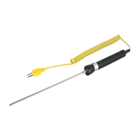 Sonde &agrave; thermocouple d'immersion, 11-1/4" " lo Les Fournitures Industrielles Méga