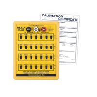 Boîte &agrave; d&eacute;cades de r&eacute;sistance avec certificat de calibration Les Fournitures Industrielles Méga