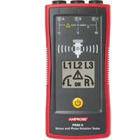 V&eacute;rificateur de l'ordre de phase et de la rotation des moteurs PRM-6 Les Fournitures Industrielles Méga
