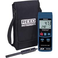 Data Logging Thermo-Hygrometer, 5% - 95% RH, 32° - 122° F ( 0° - 50°C ) Les Fournitures Industrielles Méga
