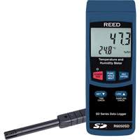Data Logging Thermo-Hygrometer, 5% - 95% RH, 32° - 122° F ( 0° - 50°C ) Les Fournitures Industrielles Méga