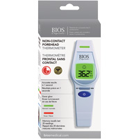 Thermom&egrave;tre frontal sans contact, 0°C - 100.0°C (32,0°F - 212,0°F), &eacute;missivit&eacute; Fixe Les Fournitures Industrielles Méga