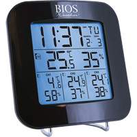 Station m&eacute;t&eacute;orologique sans fil avec 3 capteurs, Sans contact, Num&eacute;rique, 40-158°F (-40-70°C) Les Fournitures Industrielles Méga