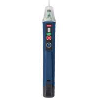 Non-Contact AC Voltage Detector with Flashlight, 24 V - 1000 V/90 V - 1000 V, Light & Sound Alert Les Fournitures Industrielles Méga