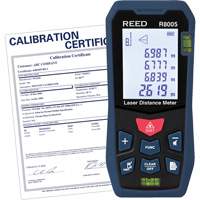 T&eacute;l&eacute;m&egrave;tre laser avec certificat de calibration, 0' - 164' (0 m - 50 m) Gamme de mesure, Num&eacute;rique (&eacute;lectronique) Les Fournitures Industrielles Méga
