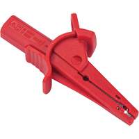 Pince crocodile rouge pour le v&eacute;rificateur disolement haute tension R5002 Les Fournitures Industrielles Méga