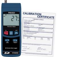 Data Logging Vibration Meter with Calibration Certificate, 10% - 85% RH, 32°- 122° F ( 0° - 50° C ) Les Fournitures Industrielles Méga