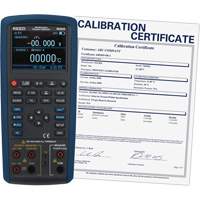 &eacute;talonneur de processus multifonctions avec certification de calibration, Sans enregistrement des donn&eacute;es, Portatif, 5 proc&eacute;d&eacute;s Les Fournitures Industrielles Méga