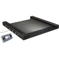 Defender 2500 Drum Scale, 2500 lbs. Capacity, 2.5' L x 2.5' W Les Fournitures Industrielles Méga