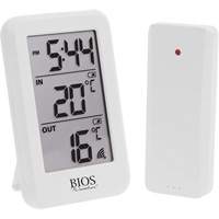 Thermom&egrave;tre sans fil int&eacute;rieur/ext&eacute;rieur, Sans contact, Num&eacute;rique, -40-158°F (-40-70°C) Les Fournitures Industrielles Méga