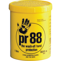 Cr&egrave;me protectrice pour la peau PR88 - La protection pour les mains, Pot, 1000 ml Les Fournitures Industrielles Méga