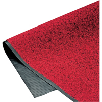 ColorStar Matting, Wiper, 3' x 5' x 3/8", Red/Black Les Fournitures Industrielles Méga