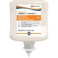 Cr&egrave;me sans silicone &agrave; appliquer avant de travailler Emulsion, Cartouche en plastique, 1000 ml Les Fournitures Industrielles Méga