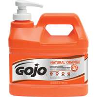 Natural Orange Hand Cleaner, Pumice, 1.89 L, Pump Bottle, Citrus/Orange Les Fournitures Industrielles Méga