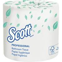 Papier hygi&eacute;nique Scott, 2 Pli, 550 Feuilles/Rouleu, Blanc Les Fournitures Industrielles Méga