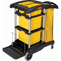 Microfibre Janitor Carts Les Fournitures Industrielles Méga