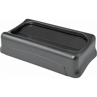 Contenants Slim Jim a/canaux de ventilation, Couvercle &agrave; battant, Plastique, Convient aux contenants 20-1/2" x 11-2/5" Les Fournitures Industrielles Méga