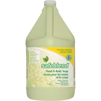 Hand & Body Soap, Liquid, 4 L, Unscented Les Fournitures Industrielles Méga