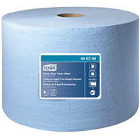 Chiffons jumbo en rouleau, Tout usage, 12" lo x 12" la Les Fournitures Industrielles Méga