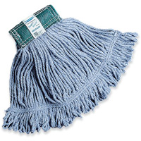 Super Stitch Wet Mop, Floor Finishing, Cotton/Yarn, 15.7 oz., Loop Style Les Fournitures Industrielles Méga