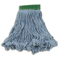 Super Stitch Wet Mop, Floor Finishing, Cotton/Yarn, 15.7 oz., Loop Style Les Fournitures Industrielles Méga