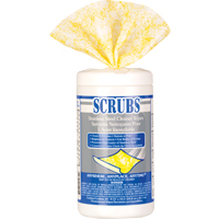 Stainless Steel Cleaner Wipes, 30 Wipes, 10-1/2" x 9-3/4" Les Fournitures Industrielles Méga