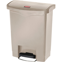 Contenant &agrave; d&eacute;chets Slim Jim , R&eacute;sine, Capacit&eacute; 8 gal. US Les Fournitures Industrielles Méga