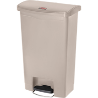 Contenant &agrave; d&eacute;chets Slim Jim , R&eacute;sine, Capacit&eacute; 13 gal. US Les Fournitures Industrielles Méga