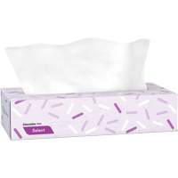Papier-mouchoir Pro Select, 2 pli, 7,3" lo x 8,1" la, 100 feuilles/boîte Les Fournitures Industrielles Méga