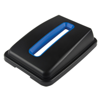 Waste Classification - Lid, Open Lid, Plastic, Fits Container Size: 17-1/4" x 12-1/2" Les Fournitures Industrielles Méga