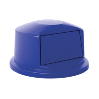 Round Brute&reg; Tops, Dome Lid, Plastic/Polyethylene, Fits Container Size: 22" Dia. Les Fournitures Industrielles Méga