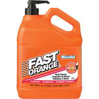 Hand Cleaner, Pumice, 3.78 L, Pump Bottle, Fresh Scent Les Fournitures Industrielles Méga
