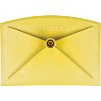 Food Hygiene Scraper, Yellow, 8" W x 11-1/4" L Les Fournitures Industrielles Méga