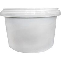 Pail, Plastic, 1.03 gal. Les Fournitures Industrielles Méga