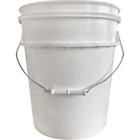 Pail, Plastic, 5.25 gal. Les Fournitures Industrielles Méga
